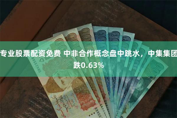 专业股票配资免费 中非合作概念盘中跳水，中集集团跌0.63%